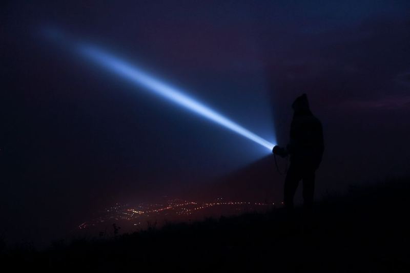 Tactical Solar Flashlight